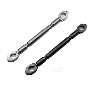 Handlebar Brace & Clamp 22mm Crossbar Dirtbike Enduro CNC Black Silver