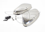 Side Cover Panel Fairing Stainless Steel Honda C50 C70 C90