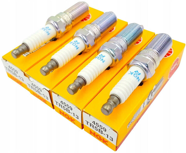 x 4 Genuine NGK Spark Plug TR5B-13 4559 Ford Focus 1.6L MK7 2004-2018
