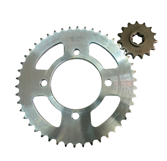 Front and Rear Sprocket Set For Suzuki GZ125 MARAUDER 1998-2011