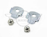 Leg Shield Tabs Domed Nuts Honda C50 C70 C90 12v