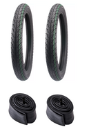 Front & Rear Tyre + Tubes X2 Pair Honda ANF125 ANF125i Innova 2.75/3.00 x 17