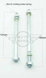 Engine Mount Bolt Support 2 PCS Kit Honda C50 C70 C90 12v