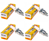 x4 Genuine NGK BP7HS Spark Plug No. 5111 Porsche 912 1.6L 1973-1976