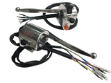 Handlebar Switches Right & Left 22mm Metal Tracker Custom Pitbike Clutch lever