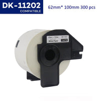 Printer labels for Brother QL-500 QL-550 QL-560 QL-570 QL-580 QL-700 QL-600