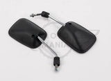 Mirror Set Left & Right Pair Honda C50 C70 C90 12V Square Headlight