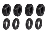 ATV Tyre 4.10-6 Off Road Knobbly Tire Tube 4.10 x 6 Quad Bike Go Kart X4