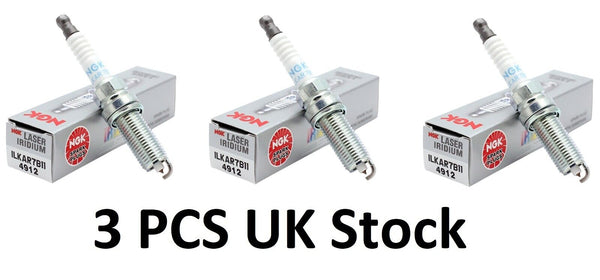 x 3 Genuine NGK Spark Plug ILKAR7B11 Peugeot 108 1.0L 2014-Onwards 