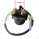 Electric Start Relay Solenoid 12V DC ATV Go Kart Pitbike Dimple Connectors