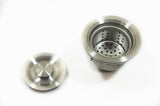 Double Bowl Sink Waste Kit Drainage Flex pipe PVC with Overflow Food trap