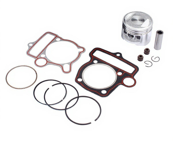 Piston 56mm Rings, Pin, Gaskets YX140 YX 140 140cc Pitbike 56mm