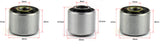 3 PCS Bushes Rear Shock X2 Engine Bush GY6 50cc 125cc Scooter ATV CVT Automatic