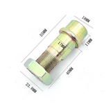 Rear sprocket rear wheel stub axle carrier and nut Honda C50 C70 C90