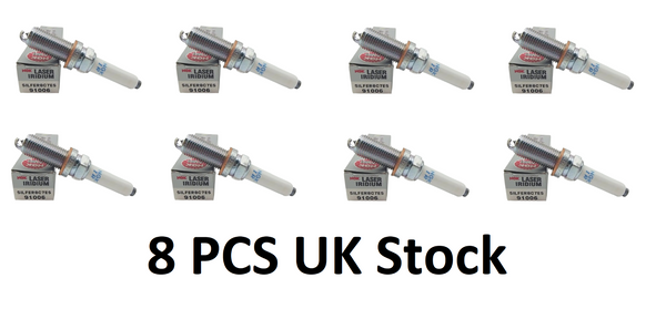 X8 Pack Genuine NGK Spark Plug SILFER8C7ES Laser Iridium Audi A8 4.0L 2012-2018