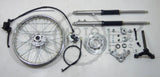 Customized Tracker Front Suspension Fork Kit Wheel 1.6 x 18 Honda C50 C70 C90