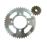 Gold Chain & Sprocket Set For Suzuki GZ125 MARAUDER 1998-2011 132L
