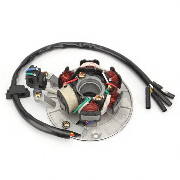Stator Coils Plate Magneto 6 Pole 5 Wire YX140 YX150 YX160 Pitbike AC Lights