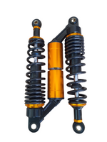 Rear Gas Shocks Black Gold 320mm Honda C50 C70 C90 Adjustable Custom