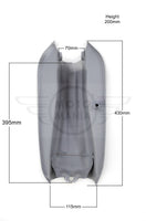 Honda CD50 CD70 CD90 Fuel Gas petrol tank Silver