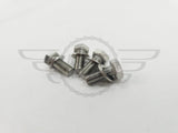 Foot Peg Bolts Foot Rest Washers Stainless Steel Honda CG125 CB100 CB125