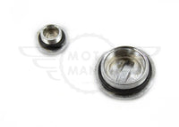 Metal Inspection cover cap Timing Magneto Cover Honda C50 C70 C90 Electric start