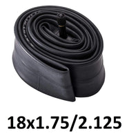 18x1.75/2.125 Rubber Inner Tube 18 inch Straight Valve Bicycle Childrens E bike