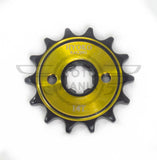 Gold Chain and sprocket set Honda Innova ANF125 ANF 125 all years