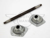 Rear Strut Mount Shaft & Plates 6v Honda C50 C70 C90 6v