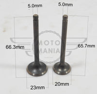 Intake & Exhaust Valves Pair Honda Cub C70 C90 12v