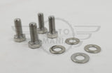 Foot Peg Bolts Foot Rest Washers Stainless Steel Honda C50 C70 C90
