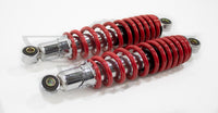Universal Shock Absorbers Red 300mm Honda Yamaha Suzuki Custom