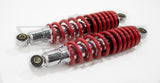 Universal Shock Absorbers Red 300mm Honda Yamaha Suzuki Custom