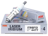 NGK ITR6F13 Spark Plug x 4 Laser Iridium 4477 Volvo C30 2.0L 2006 - Onwards