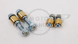 Front Suspension Shock Bushes & Bolts Honda C50 C70 C90 12v Brass Upgrade
