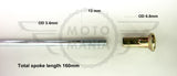 Front & Rear Spokes set Honda Cub C50 C70 C90 SS50 CL50 CM90