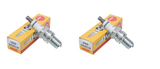 x2 Genuine NGK BR9ECM Spark Plug Pair For Suzuki RGV250