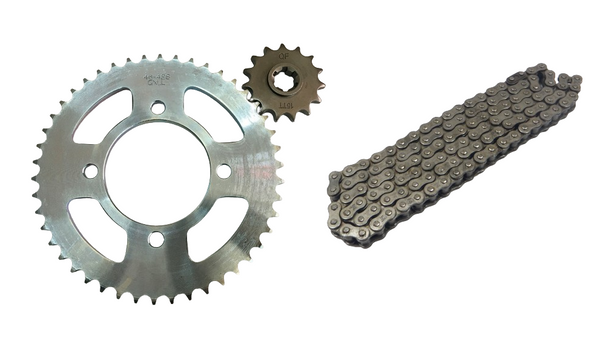 Chain and Sprocket Set For Suzuki GZ125 MARAUDER 1998-2011 428H Heavy Duty
