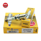 NGK Spark Plug ZFR5EGP Stock no: 7096 x 4 Platinum Nissan Pickup 2.4L 240SX