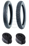 Front & Rear Tyre Set Tubes DOT Mark Sinnis Max II 125cc SC125