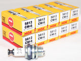 X10 (Box)  Genuine NGK CM-6 Spark plug  5812 Generator WaterPump RC Engines 