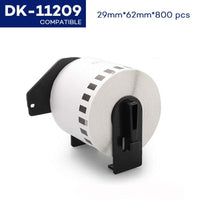 Printer labels for Brother QL-500 QL-550 QL-560 QL-570 QL-580 QL-700 QL-600
