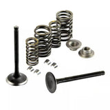 Inlet & Exhaust Valves Springs Collets GY6 125cc 152QMI