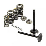 Inlet & Exhaust Valves Springs Collets GY6 125cc 152QMI