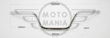 Universal Chrome Handlebars Handle bars 72cm Honda Yamaha Suzuki Lexmoto 22mm