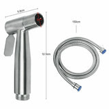 Toilet Spray Bidet Bum Gun Douche Hygienic Stainless Steel Set