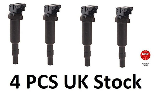 X 4 NGK U5055/ 48206 Ignition Coil BMW Mini Peugeot Citreon