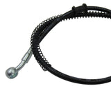 Motorcycle Brake Hose Line 200cm Long M10 Disc Brake Clutch Hydraulic Oil
