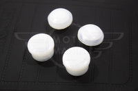 Front Fork Swingarm Side Cap Plastic Grommet White Honda C50 C70 C90 C100 CA110