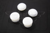 Front Fork Swingarm Side Cap Plastic Grommet White Honda C50 C70 C90 C100 CA110